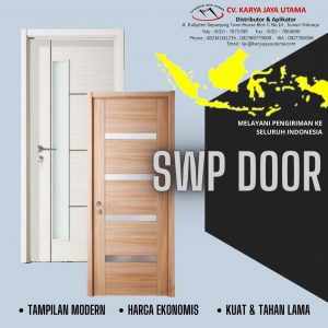 SWP Door - Pintu Kayu Modern, Ekonomis, Kuat & Tahan Lama
