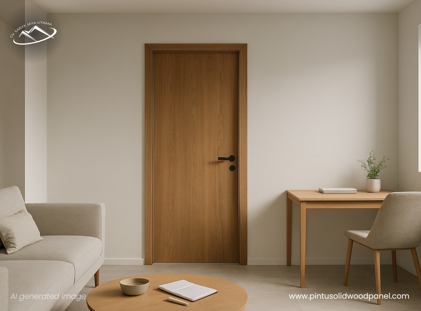 Harga Pintu Kayu Solid | Pintu Solid Wood Panel